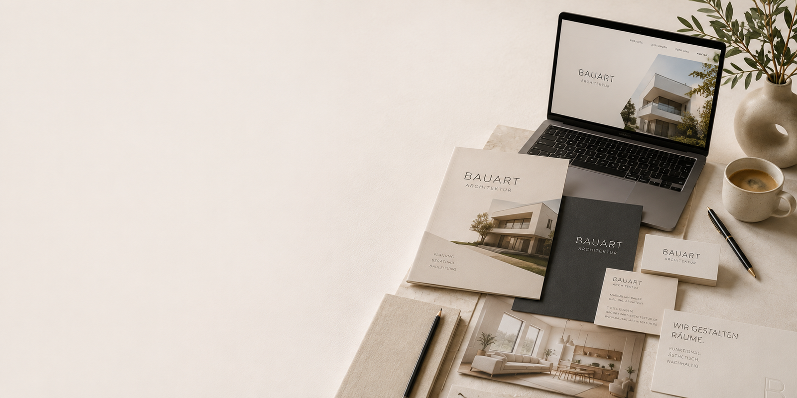 Business print materials for companies